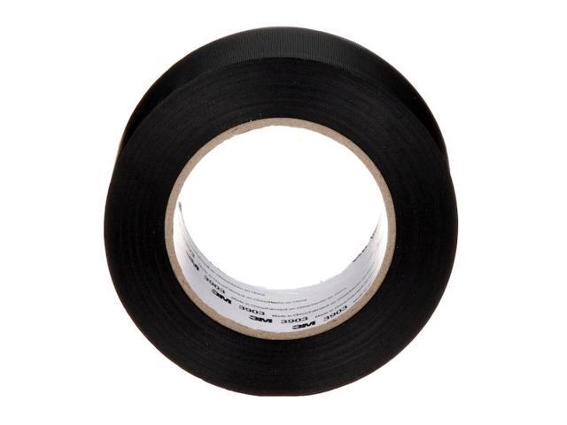 3M 3903 Duct Tape, Black, 50 yd L, 2 in W