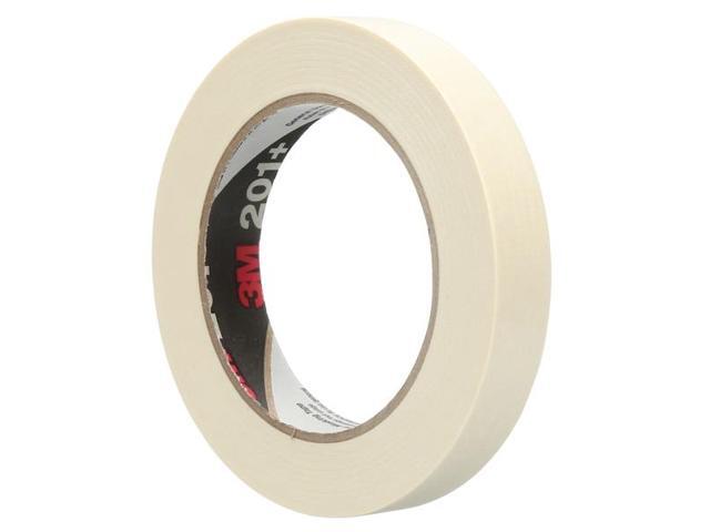 3M TAPES Masking Tape, General Use, 201, 7 In. W x 60 yd., Tan 1028588