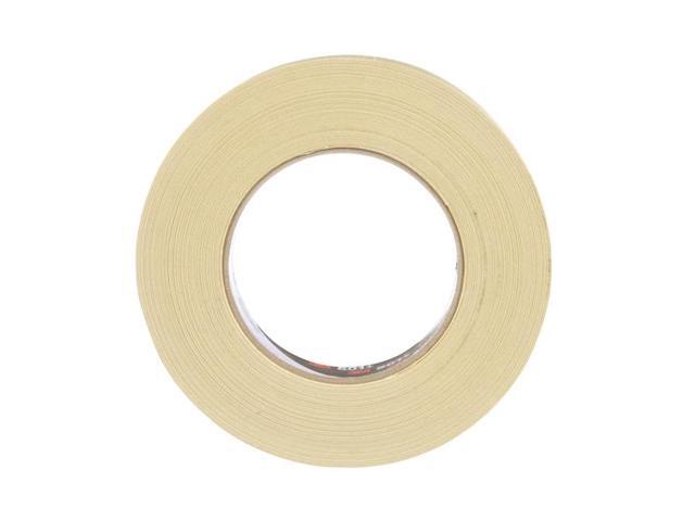 3M 501+ Painter's Tape, 18 mm W x 55 m L, 7.3 mil Thick, Tan, Rubber Adhesive,