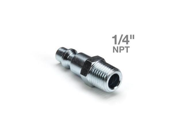 STEELMAN 99473-B 20-Piece 1/4' NPT Solid Brass Coupler and Steel Plug Pack