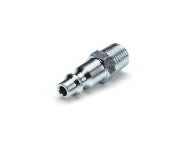 STEELMAN 99480 Industrial Style Steel Quick Disconnect Plug with 1/4' NPTM