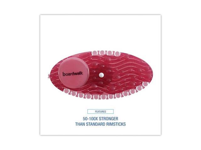 Boardwalk Curve Air Freshener Spiced Apple Solid Red 10/Box BWKCURVESAP