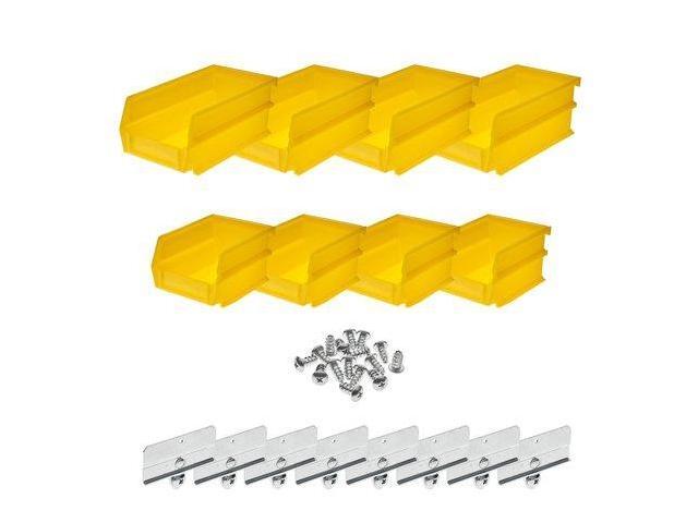 TRITON PRODUCTS 028-Y Polypropylene Polypropylene Bin Kit, Yellow