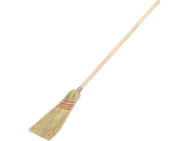 CARLISLE FOODSERVICE 4135200 12 in Sweep Face Corn Broom, Tan