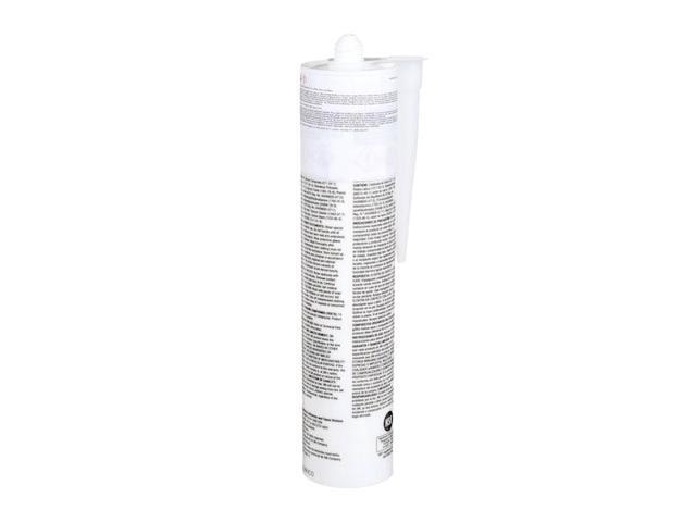 3M 760 UV Polymer Adhesive Sealant, 10 oz, Cartridge, White, Polymer Base, 760