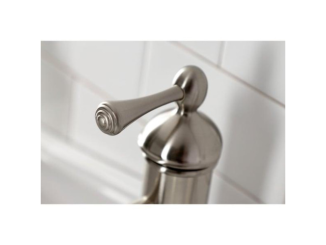 KINGSTON BRASS KS7418BL KS7418BL Paris Single Lever Handle Bathroom Faucet,
