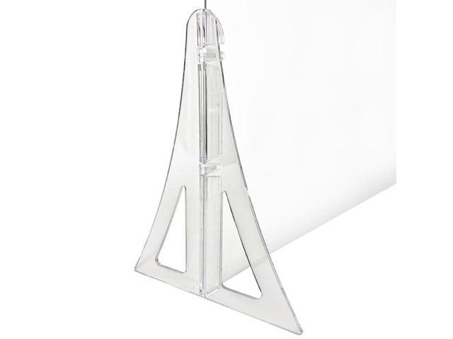 AZAR DISPLAYS 179770-187 Acrylic Plexiglass Shield PPE 20'x20' Adjustable w/