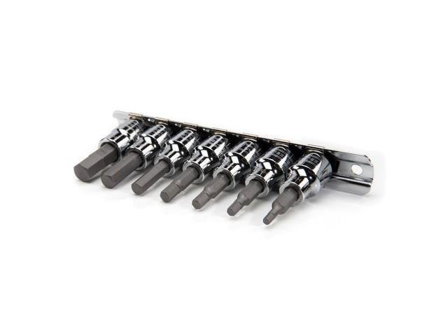 STEELMAN 78373 7-Piece 3/8' Drive Hex Bit Socket Set
