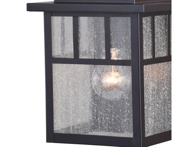 VAXCEL T0437 Mission Dualux 7-in. Outdoor Motion Sensor Wall Light