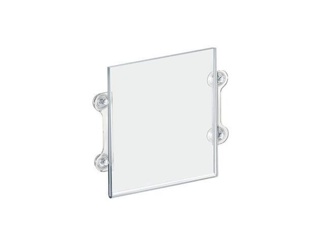 AZAR DISPLAYS 106612 11'W x 14'H Sign Frame W/ suction cups, PK2