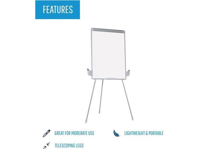 MASTERVISION EA2300433MV Dry Erase Board, Melamine, 67 in, 36 in, Plastic