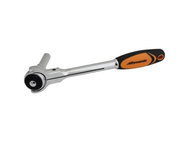 DYNAMIC D005306 3/8' Dr 72 Tooth Swvl Head Qck Release Ratchet, 9'L, Comfort