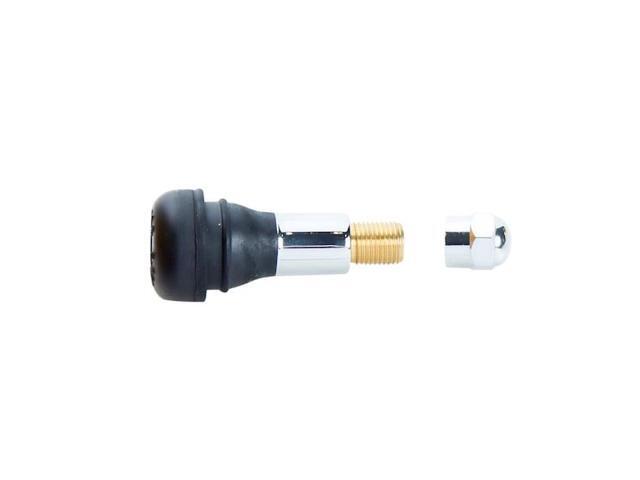 STEELMAN 96347-50 TPMS Rubber Valve Stem,Chrome,50pcs.