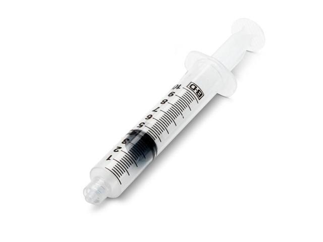 WELLER M10LLASSM Dispensing Syringe, 10 mL, Manual, Luer Lock, Plastic,