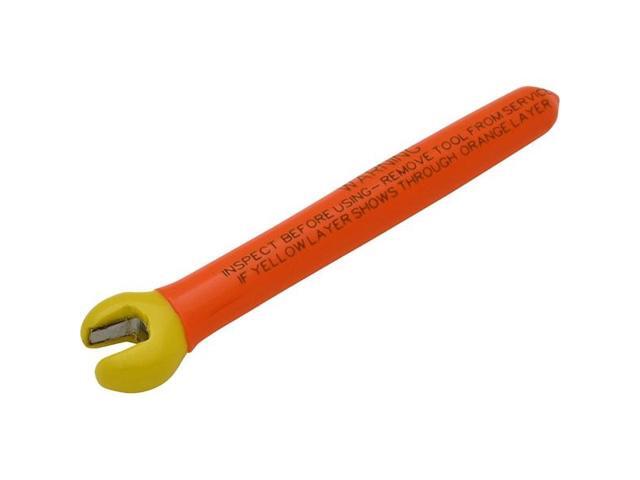 GRAY TOOLS E08-I 1000V Insulated Open End Wrench, 1/4', 1000V Insulated
