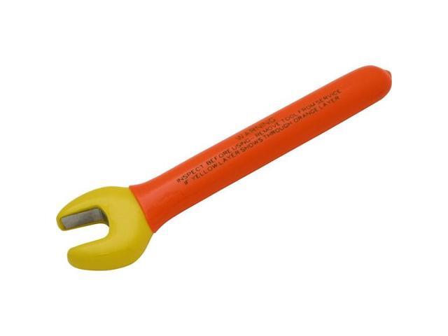 GRAY TOOLS E018-I 1000V Insulated Open End Wrench, 9/16', 1000V Insulated