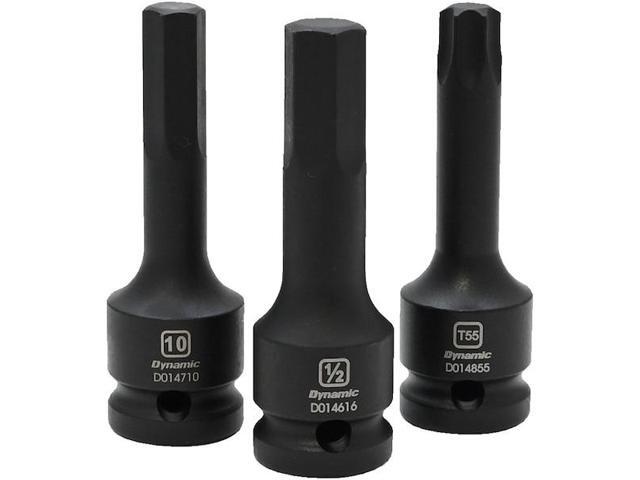DYNAMIC D014616 Tools 1/2' Drive SAE Hex Head, 1/2', Bit Impact Socket