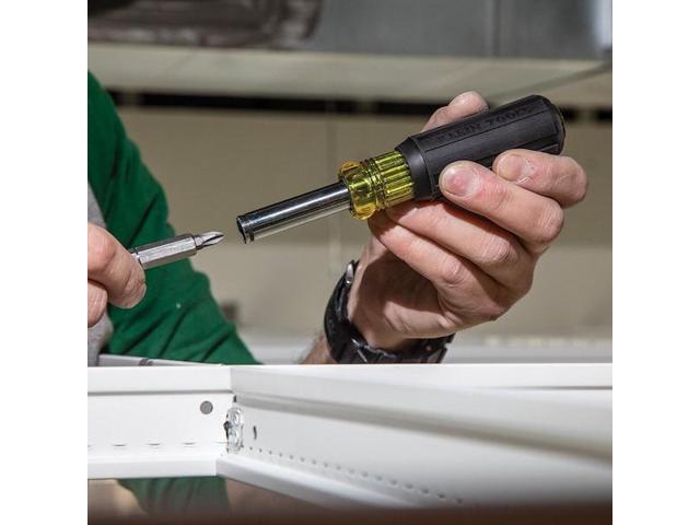 KLEIN TOOLS 32500MAG 11-in-1 Magnetic Screwdriver / Nut Driver