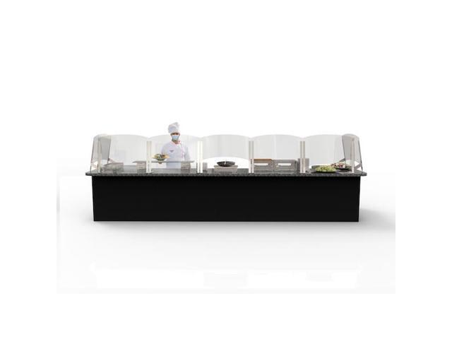 ROSSETO SERVING SOLUTIONS AG205 Avant Guarde Shield + Serve Clear Side Panel