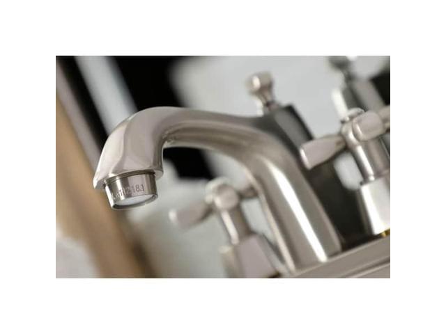 KINGSTON BRASS KS8648HX KS8648HX 4' Centerset Bathroom Faucet, Brushed Nickel