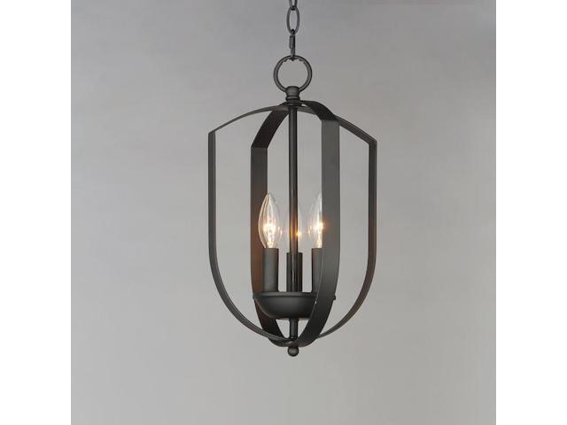 MAXIM LIGHTING 10033BK Provident 3-Light Chandelier