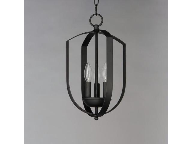 MAXIM LIGHTING 10033BK Provident 3-Light Chandelier