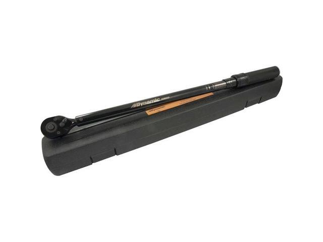DYNAMIC D086002 Tools 1/2' Drive Torque Wrench, 30-250 Ft/lbs., 32 Teeth