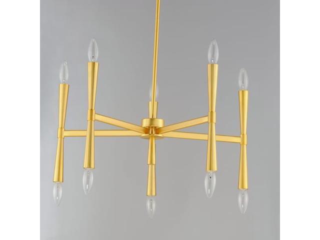 MAXIM LIGHTING 24625SBR Rome 10-Light Chandelier