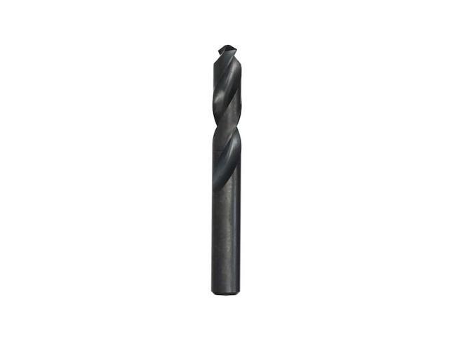DRILL AMERICA DWDSTLH49/64 49/64' HSS Left Hand Split Point Stub Drill Bit,