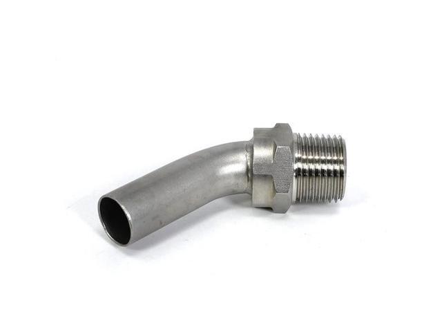 CONCORD DT-05 304 Stainless Steel Beer Brewing Dip Tube Pick Up, 3', Extra Wide