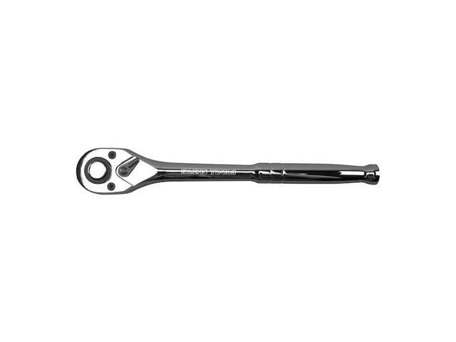KLEIN TOOLS 65820 1/2' Drive 72 Geared Teeth Round Head Style Hand Ratchet, 10'