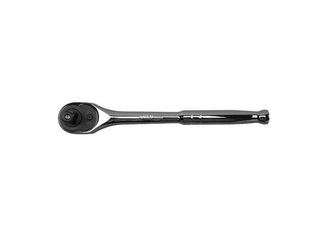 KLEIN TOOLS 65820 1/2' Drive 72 Geared Teeth Round Head Style Hand Ratchet, 10'