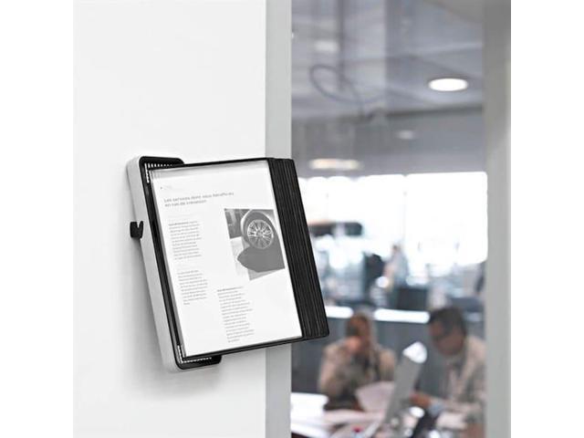 Tarifold V714527 VEO Wall Reference System - 10 Panels with Black Borders - Black Base