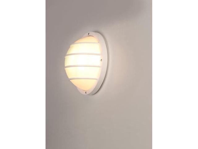 MAXIM 10112FTWT Bulwark 1-Light 10.25' Wide White Outdoor Wall Sconce