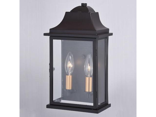 VAXCEL T0565 Bristol 7.5-in. W Outdoor Wall Light