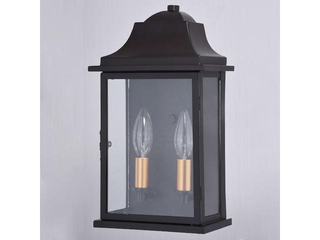 VAXCEL T0565 Bristol 7.5-in. W Outdoor Wall Light