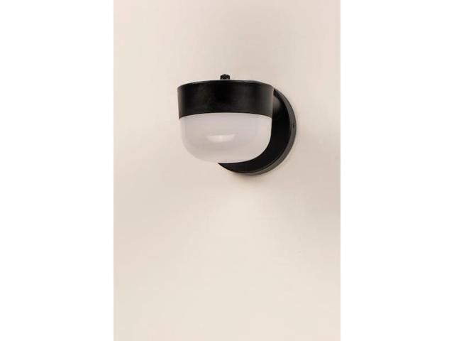 MAXIM 51115FTBK Michelle 1-Light 5' Wide Black Outdoor Wall Sconce