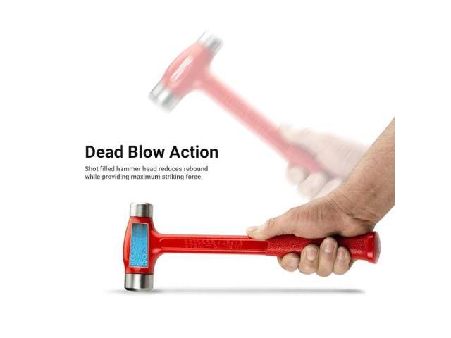 CAPRI TOOLS CPBPF43 43 oz. Dual Steel Faced Dead Blow Hammer