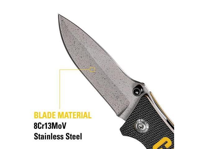 CAT 980003 6 Inch Drop Point Folding Knife