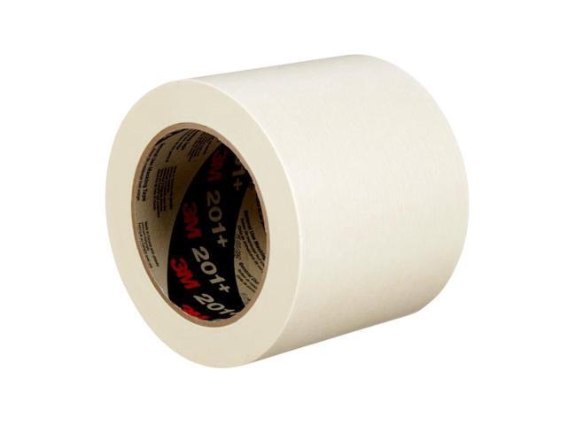 3M 201+ Masking Tape,Tan,Rubber,3-25/32' W,PK8
