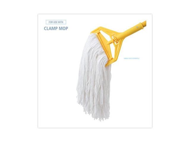BOARDWALK BWK216RCT Cut-End Wet Mop, White, Rayon, PK12, BWK216RCT