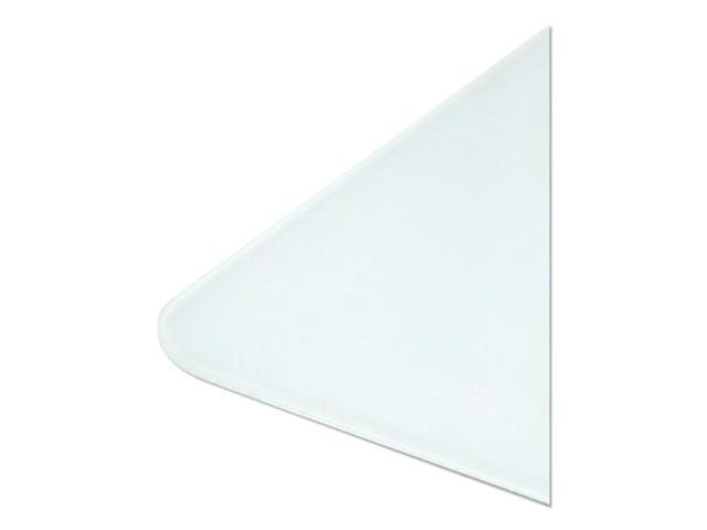 U BRANDS 3690U00-01 Cubicle Glass Dry Erase Board, 12' x 12', White Surface