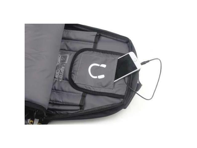 GUARD DOG SECURITY BP-GDPBP2000-BK Backpack, Backpack, Black, Nylon