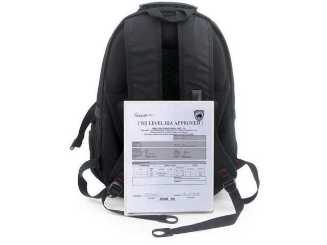 GUARD DOG SECURITY BP-GDPBP2000-BK Backpack, Backpack, Black, Nylon