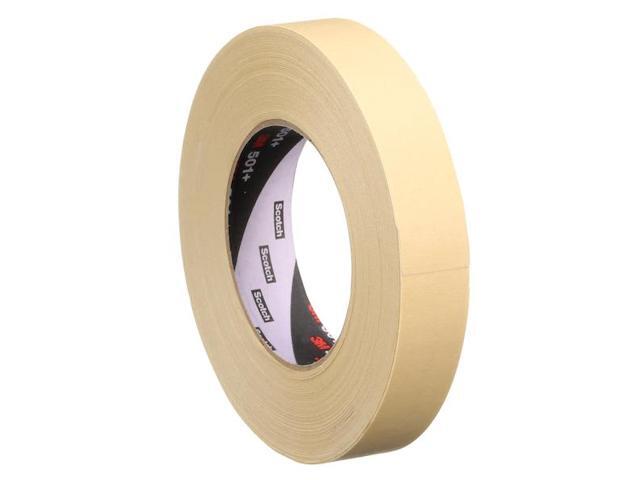 3M 501+ Masking Tape,Tan,15/16 in. x 60 yd,PK36