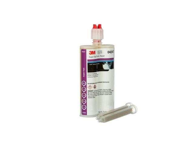 3M 04247 Instant Adhesive, 04247 Series, Black, 1 oz, Bottle, 1 hr Functional