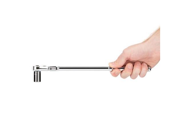 TEKTON SRH31112 3/8 Inch Drive x 12 Inch Flex Head Quick-Release Long Ratchet