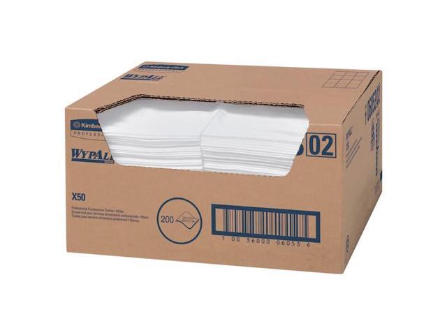 WYPALL 06053 WypAll Critical Clean Foodservice Cloths (06053), Quarterfold,
