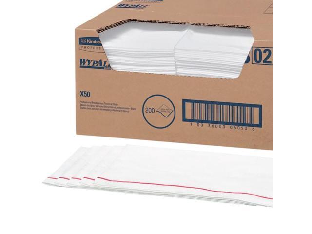 WYPALL 06053 WypAll Critical Clean Foodservice Cloths (06053), Quarterfold,