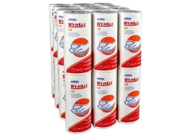 KIMBERLY-CLARK PROFESSIONAL 05027 WypAll Power Clean L40 Extra Absorbent Towels